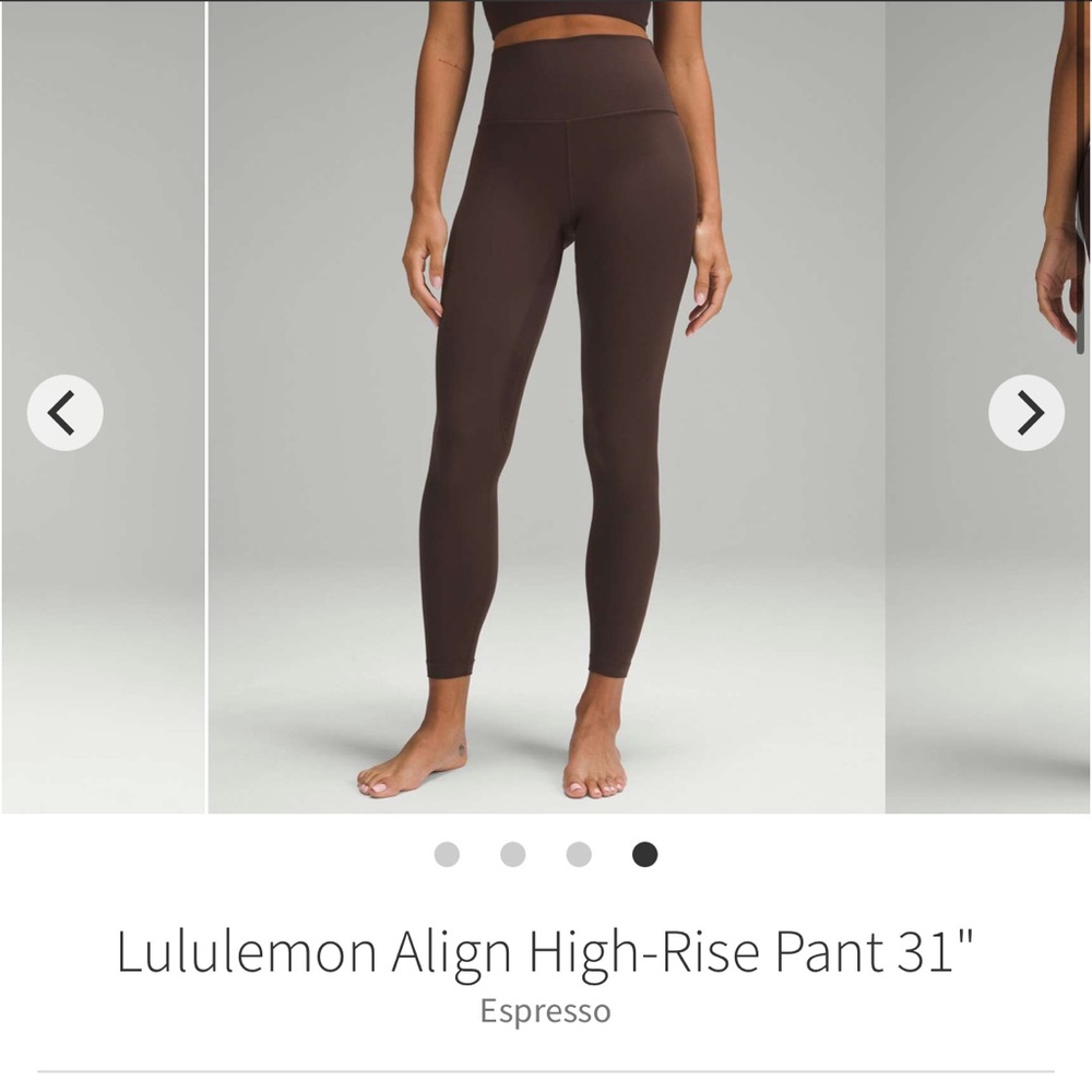 Lululemon Align High-Rise Pant 31"